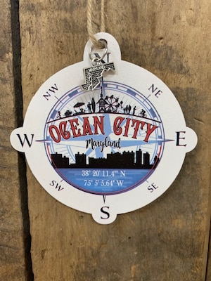 Ocean City Florist Ornament